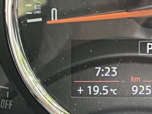 今朝の気温は19℃　蓼科のアトリエ