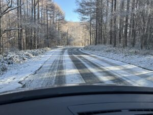 設計打合せ（長和町と高森町で）、土地の候補地確認（蓼科ビレッジ） / 先週末の林建築設計室